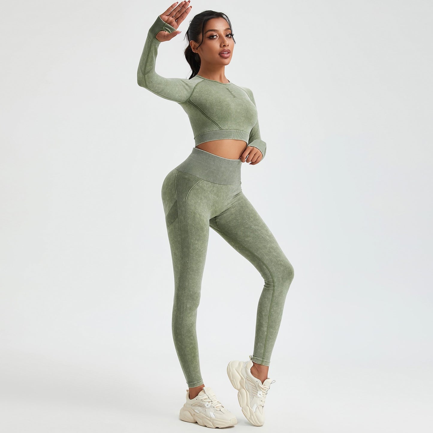 Cloud 2.0 Seamless Long Sleeve Leggings Set