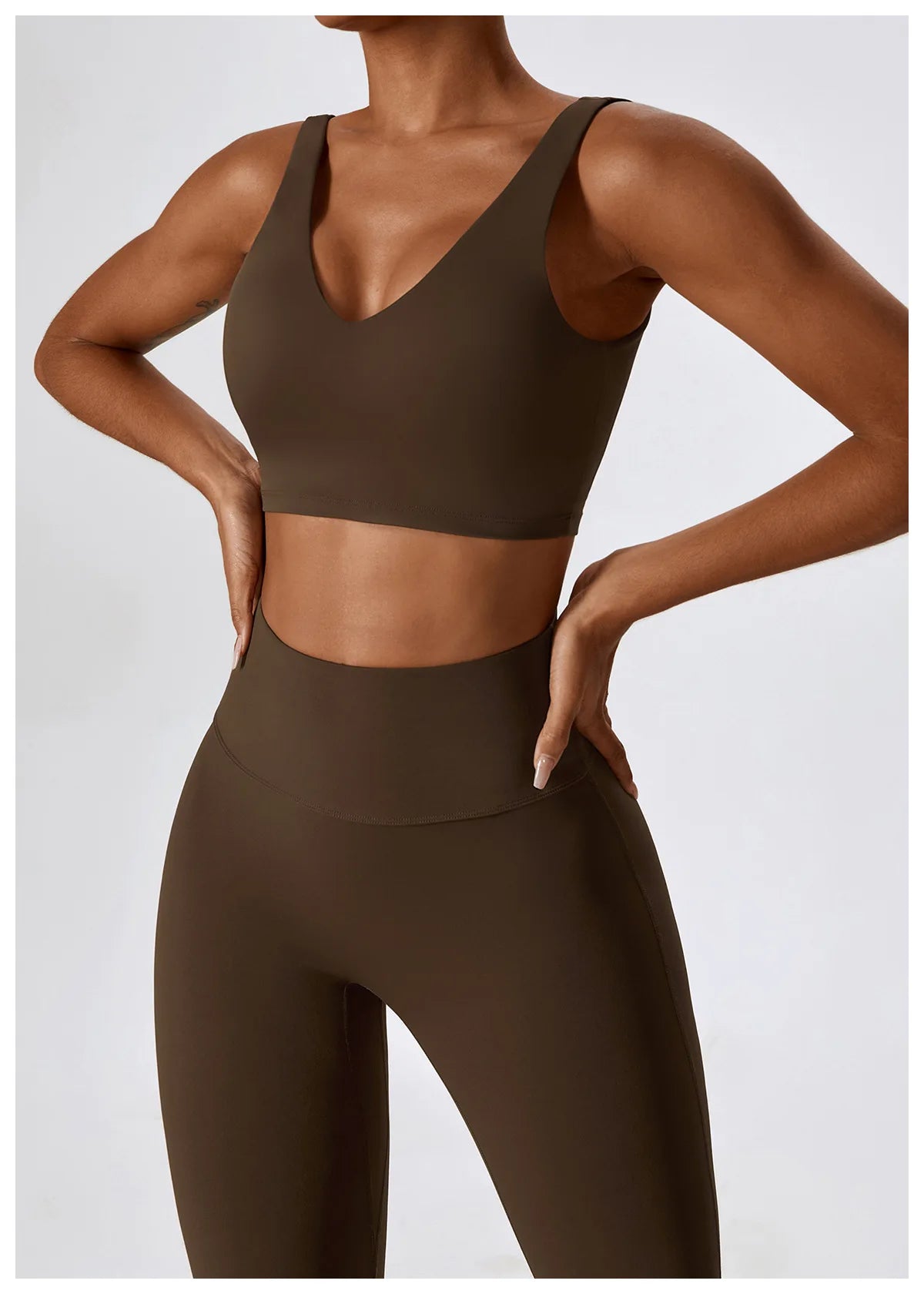 Seamless Tank Flare Pants Set