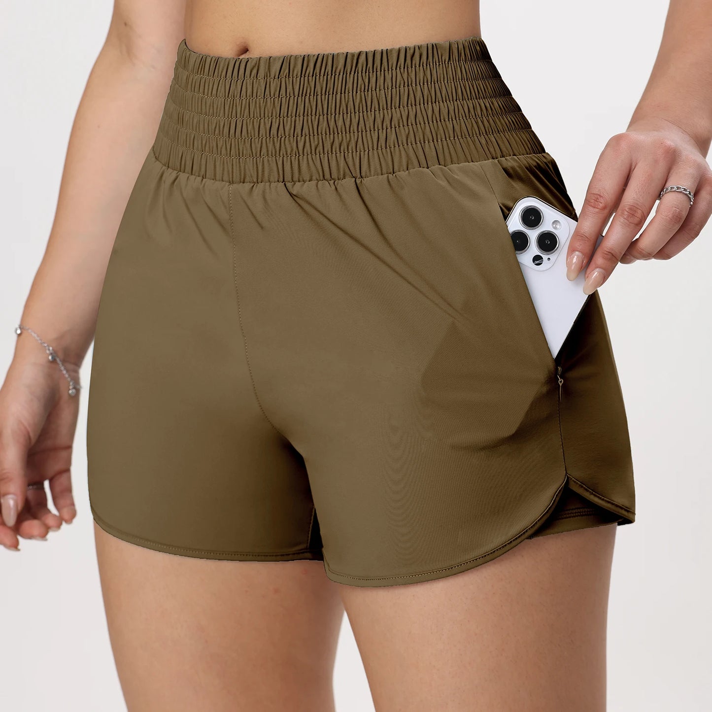 Peach Pocket Shorts 2.0
