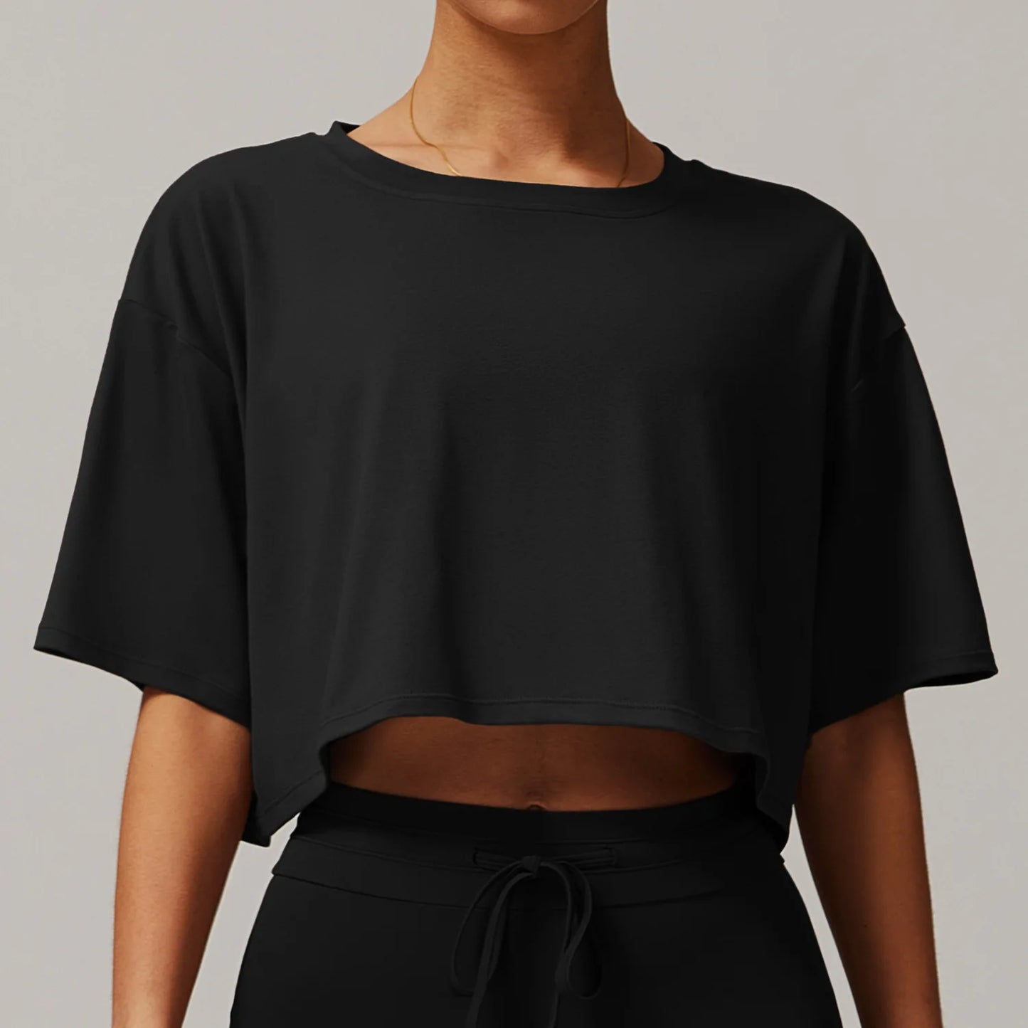Seamless Crop Short Sleeve