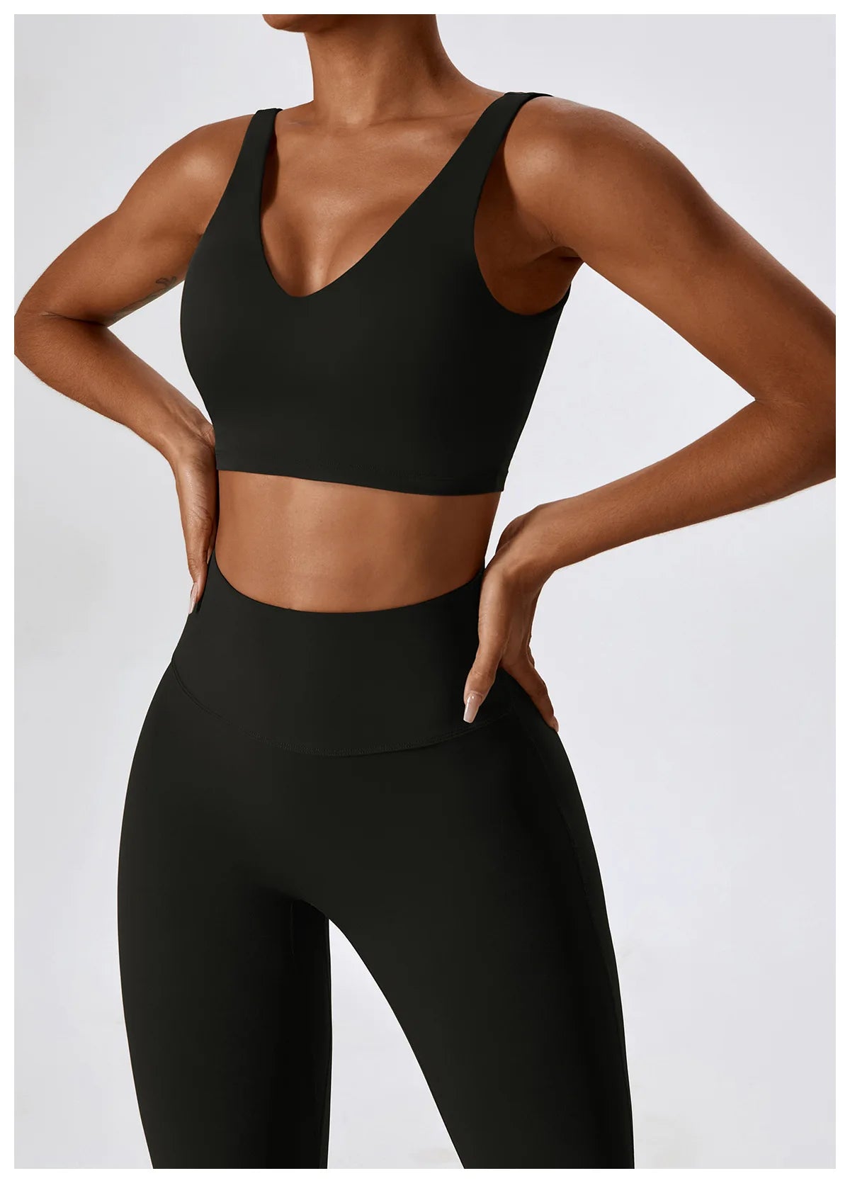 Seamless Tank Flare Pants Set