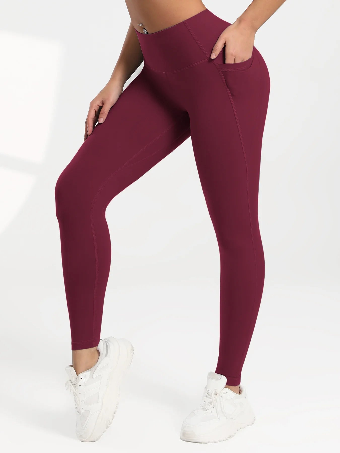 Peach Pocket Leggings