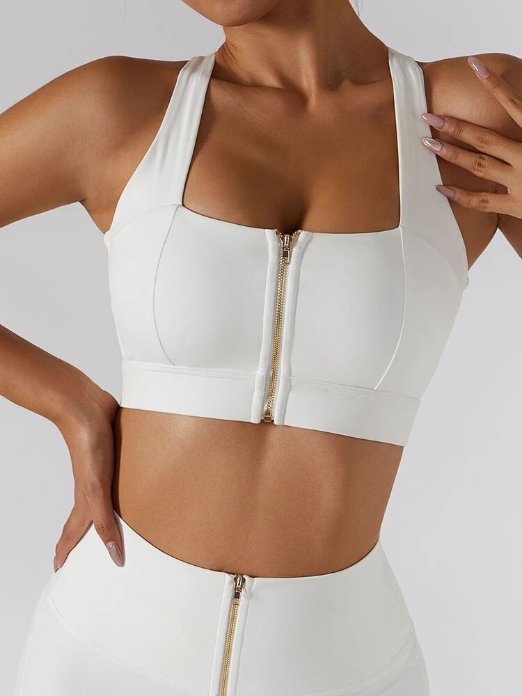 Bombshell Seamless Front Zip Push Up Bra