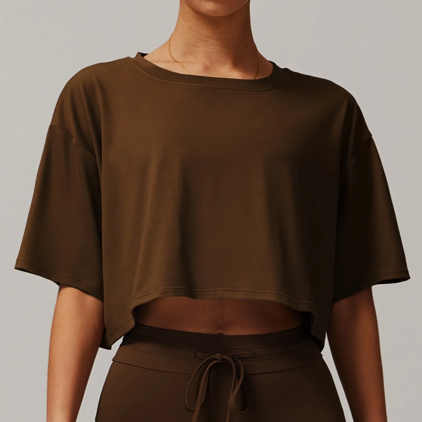 Seamless Crop Short Sleeve