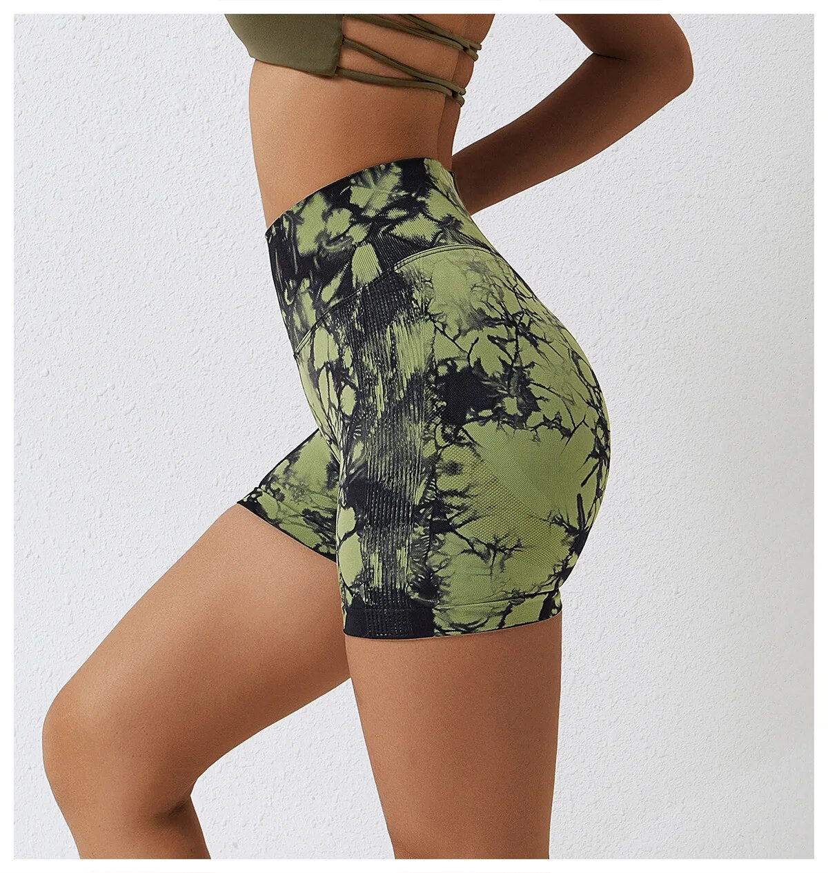 Tie Dye 2.0 Seamless Mini Bike Shorts
