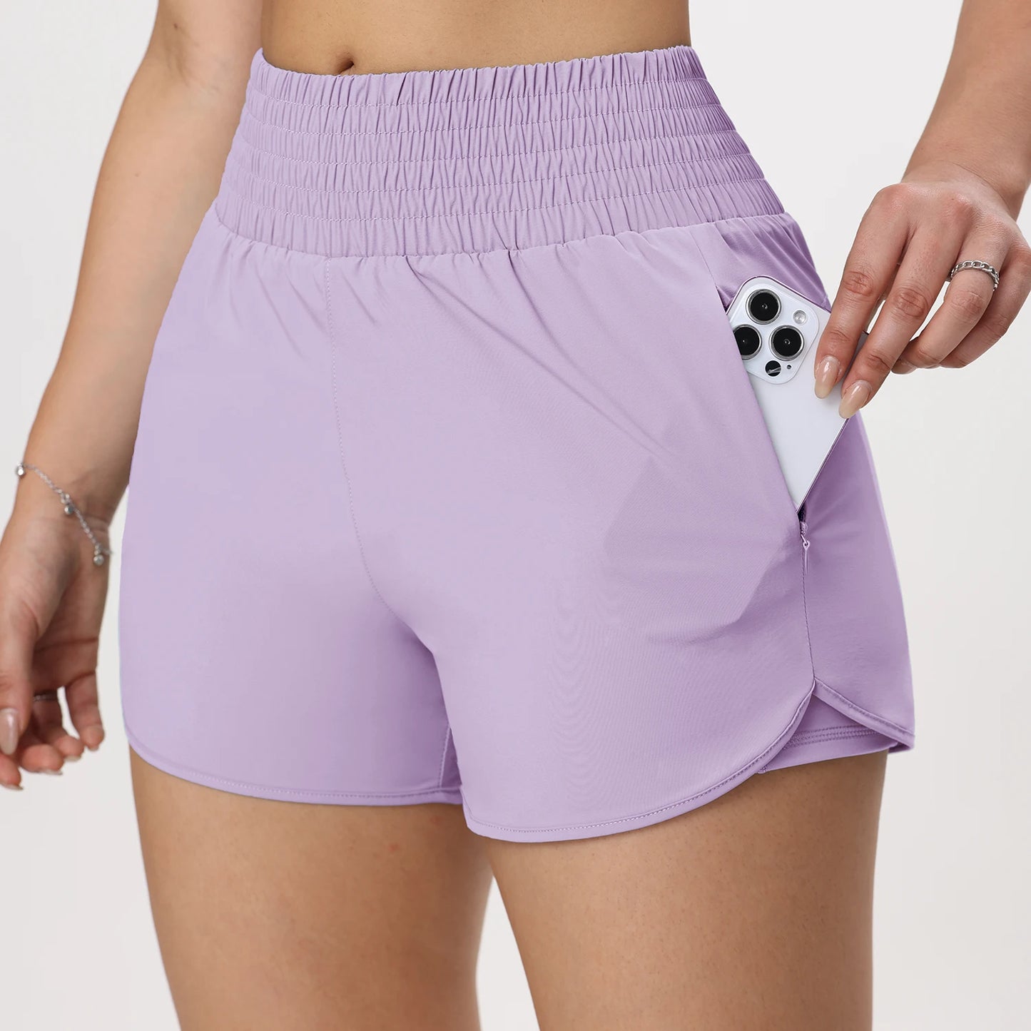 Peach Pocket Shorts 2.0