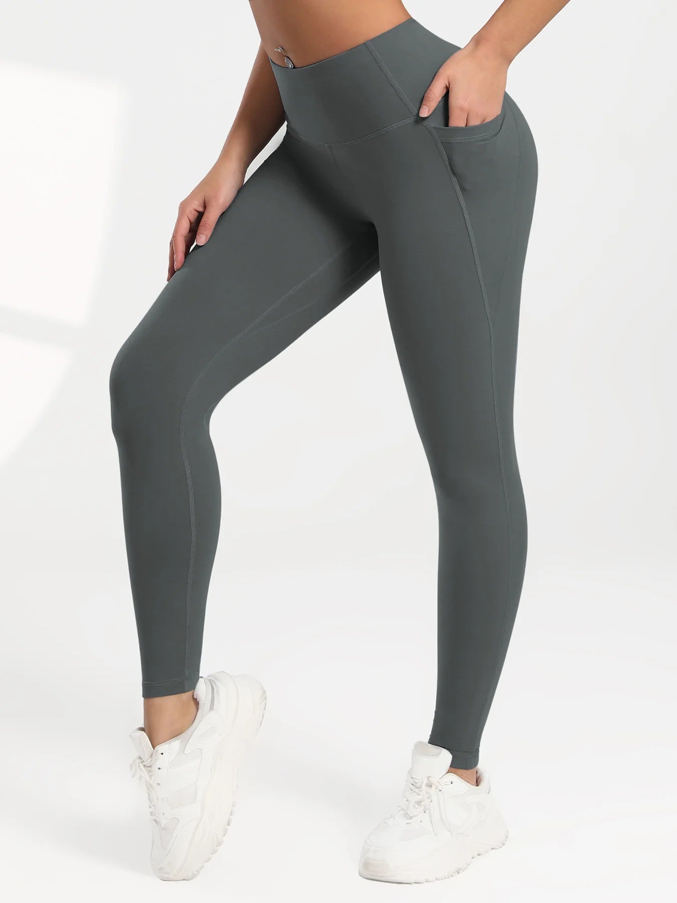 Peach Pocket Leggings