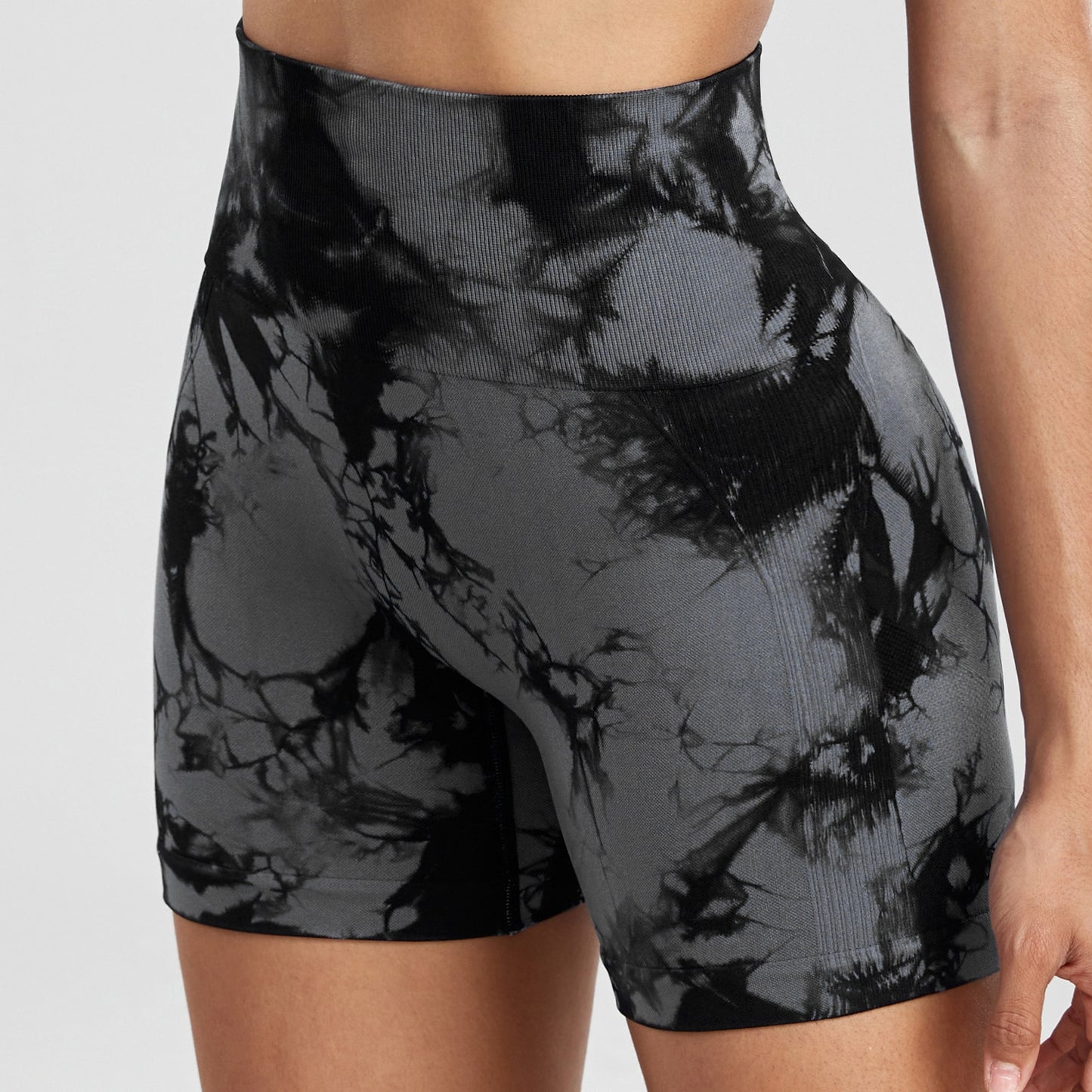 Tie Dye Seamless Mini Bike Shorts