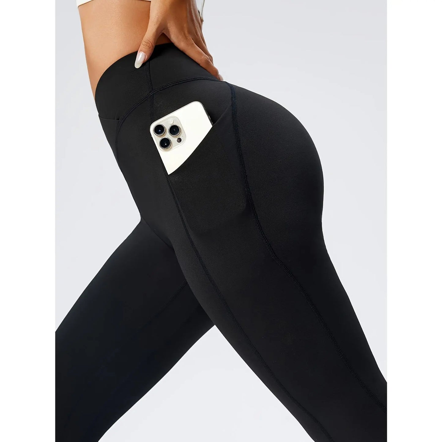 Peach Pocket Leggings