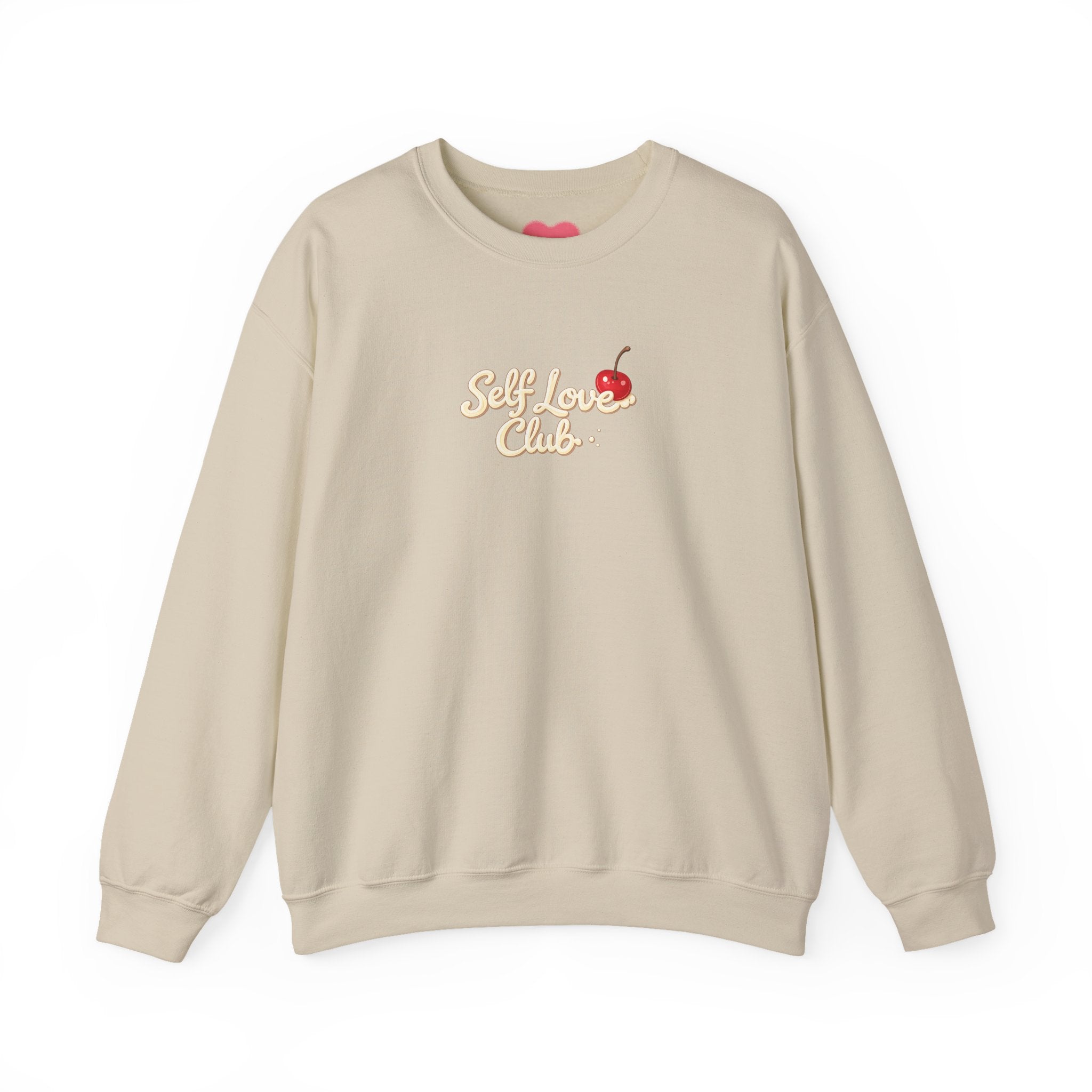 Made of Love, Made to be Loved Crewneck - Self Love Club Sweatshirt