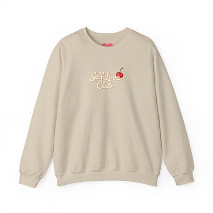 Made of Love, Made to be Loved Crewneck - Self Love Club Sweatshirt