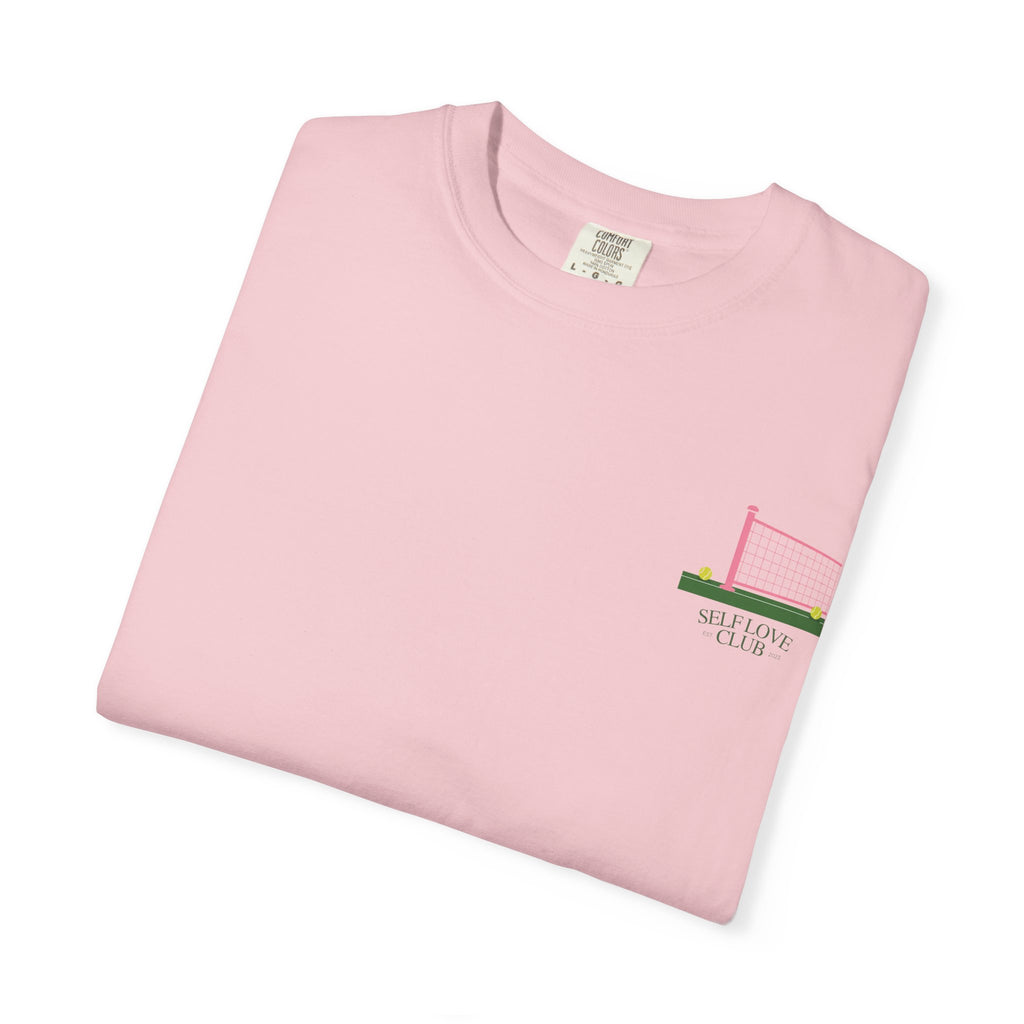 T-Shirt — "Rescheduled My Day Around Tennis" Graphic Tee