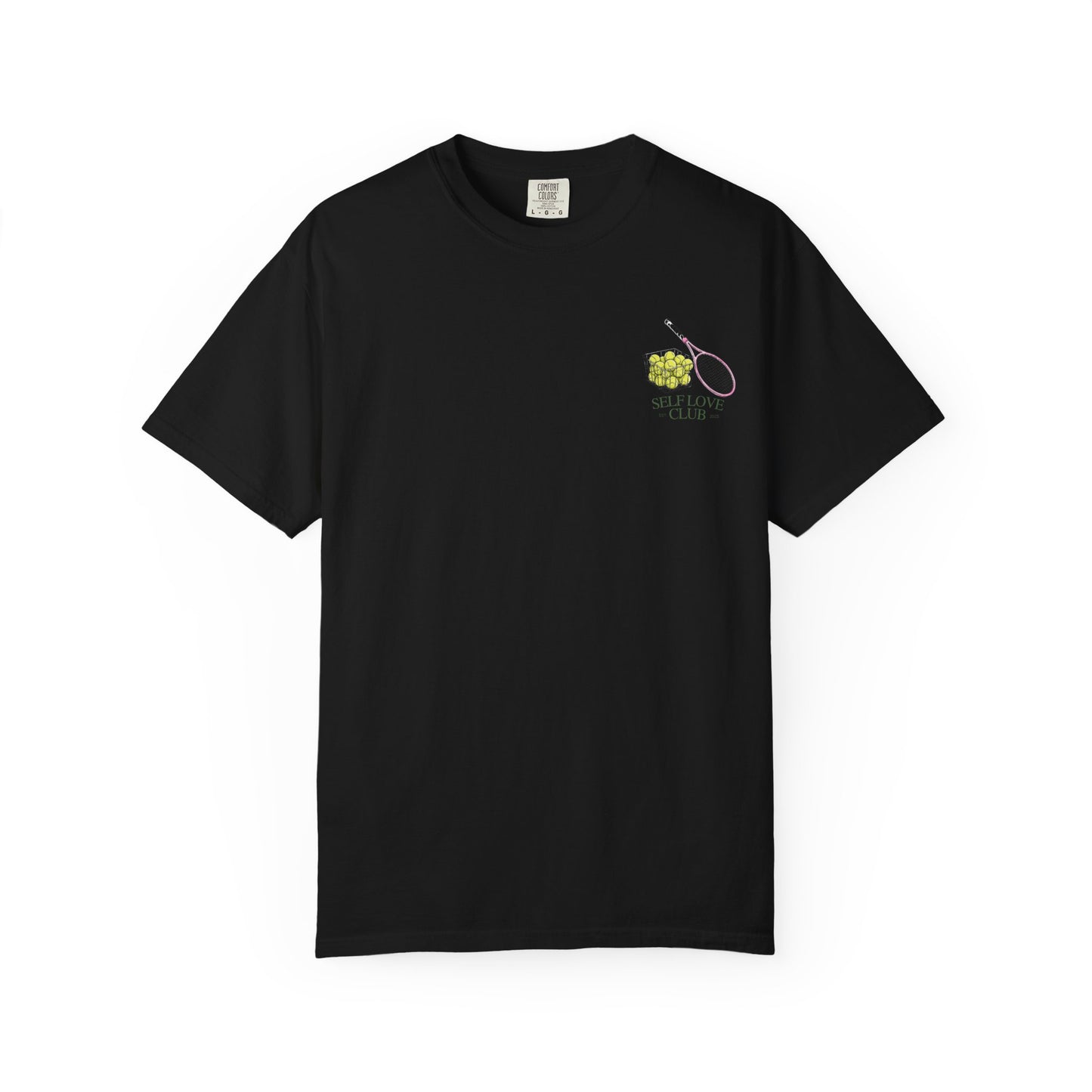 T-Shirt — "Out of Office, Probably at the Tennis Court" Graphic Tee