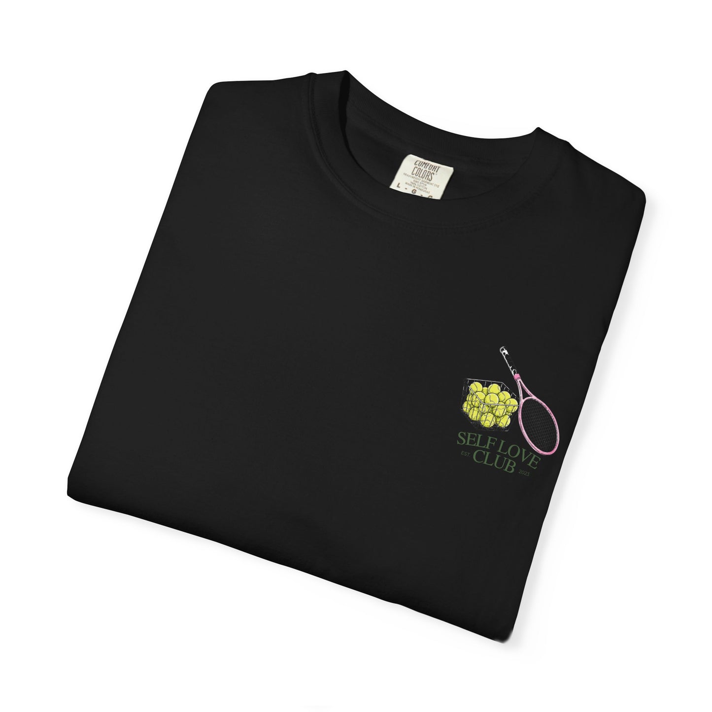T-Shirt — "Out of Office, Probably at the Tennis Court" Graphic Tee