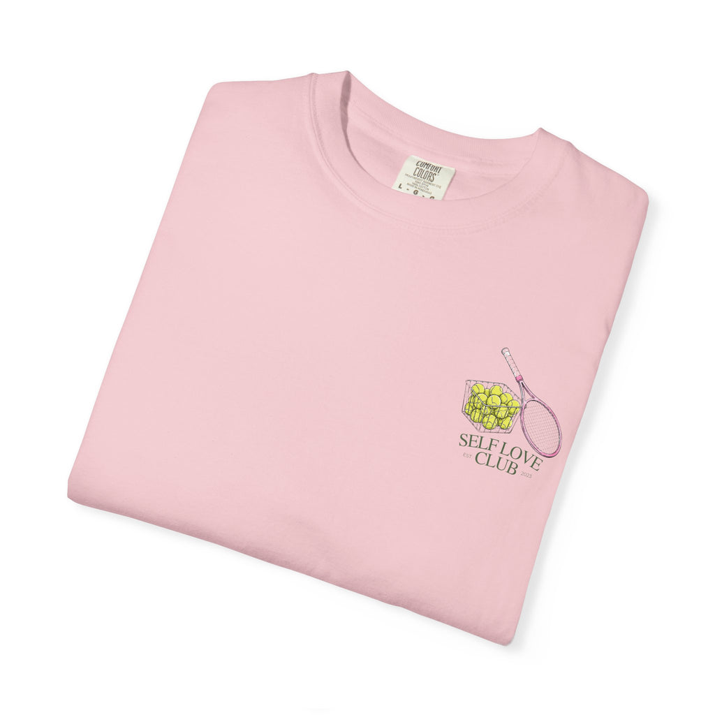 T-Shirt — "Out of Office, Probably at the Tennis Court" Graphic Tee