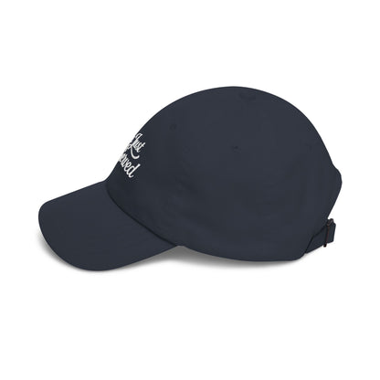 Classic Dad Cap — Minimal Embroidered White Baseball Hat