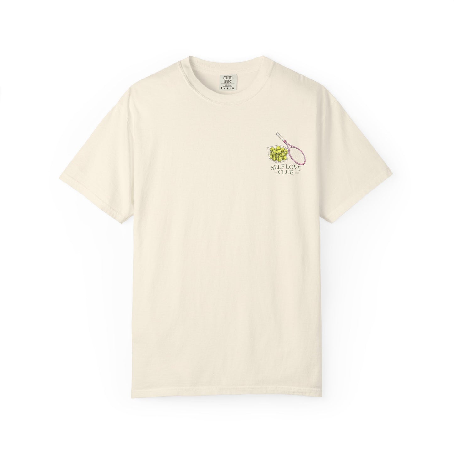 T-Shirt — "Out of Office, Probably at the Tennis Court" Graphic Tee
