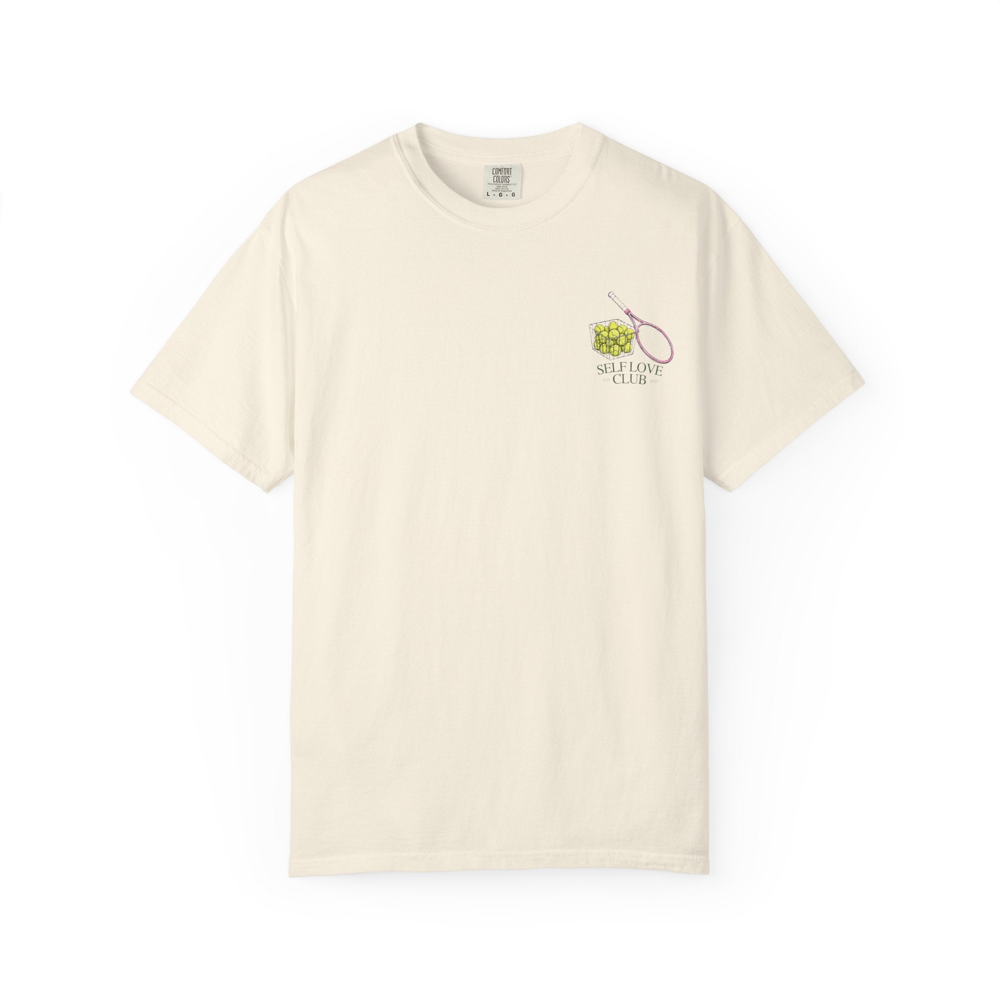 T-Shirt — "Out of Office, Probably at the Tennis Court" Graphic Tee