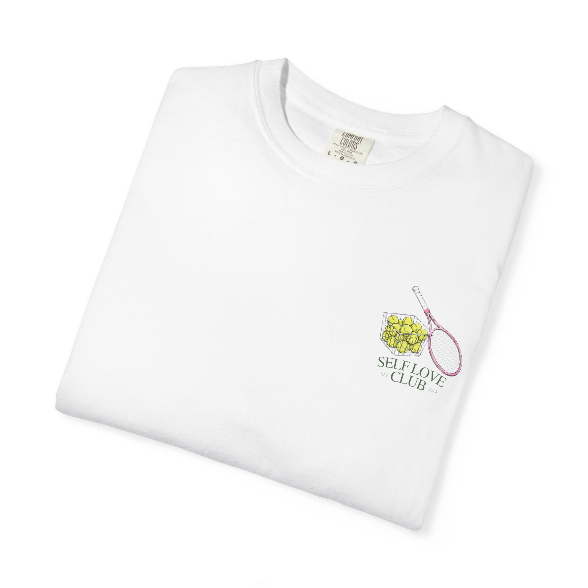 T-Shirt — "Out of Office, Probably at the Tennis Court" Graphic Tee