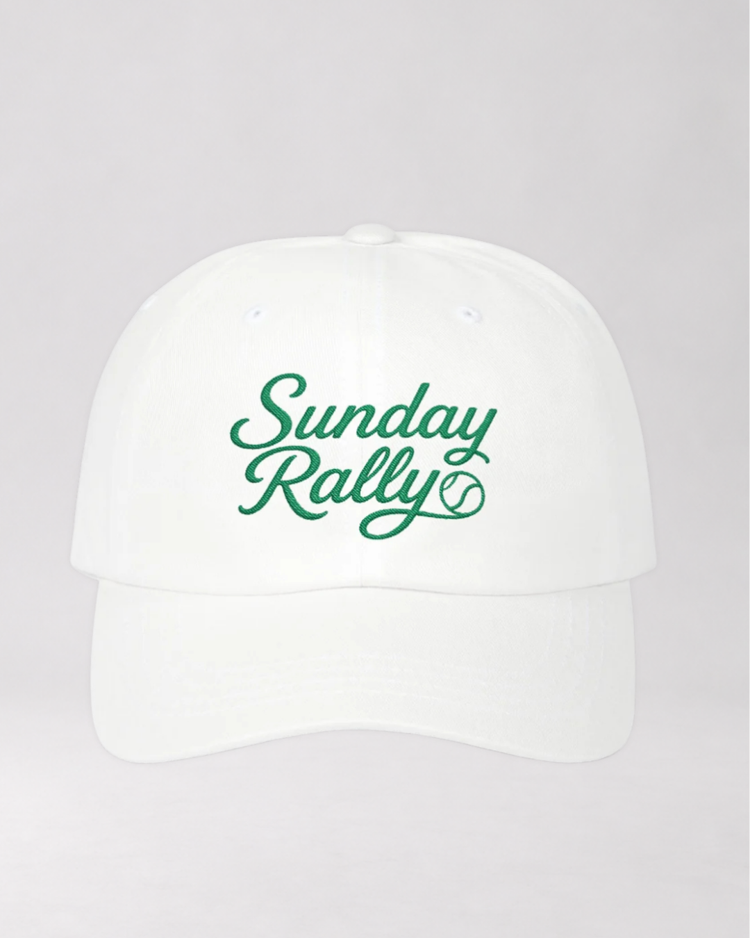 Sunday Rally Cap White Edition