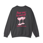 A Toast to You Crewneck - Self Love Club Sweatshirt