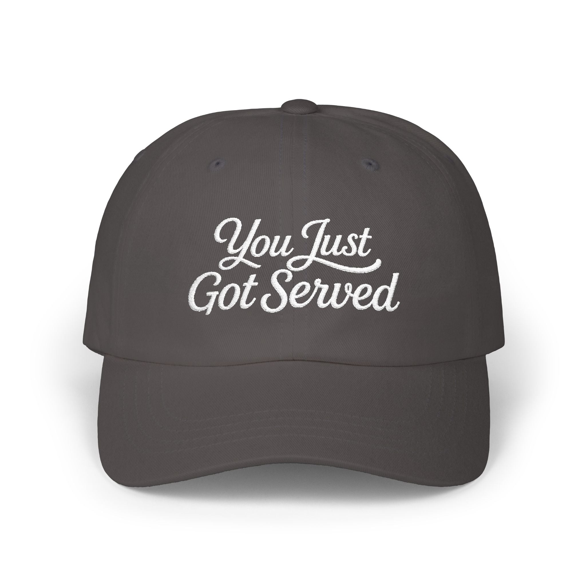 Classic Dad Cap — Embroidered "Your Next Adventure" White Baseball Hat