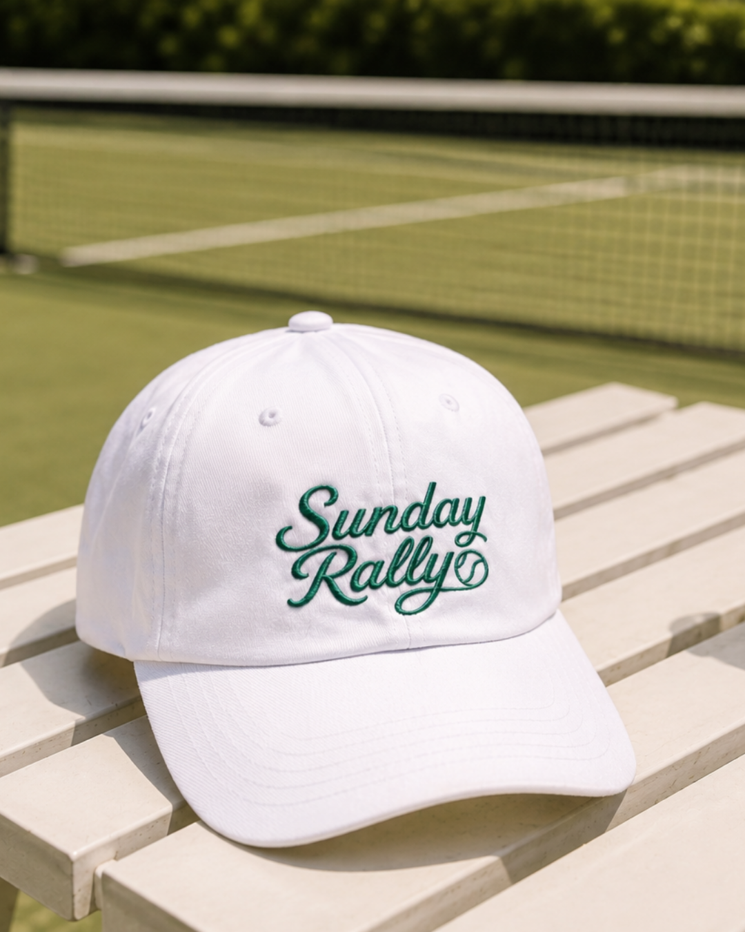 Sunday Rally Cap White Edition