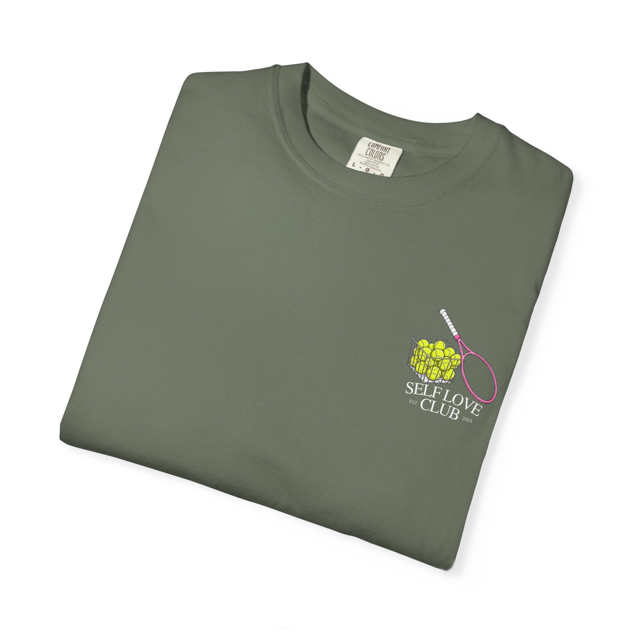 Green Version  "Out of Office, Probably at the Tennis Court" Graphic Tee