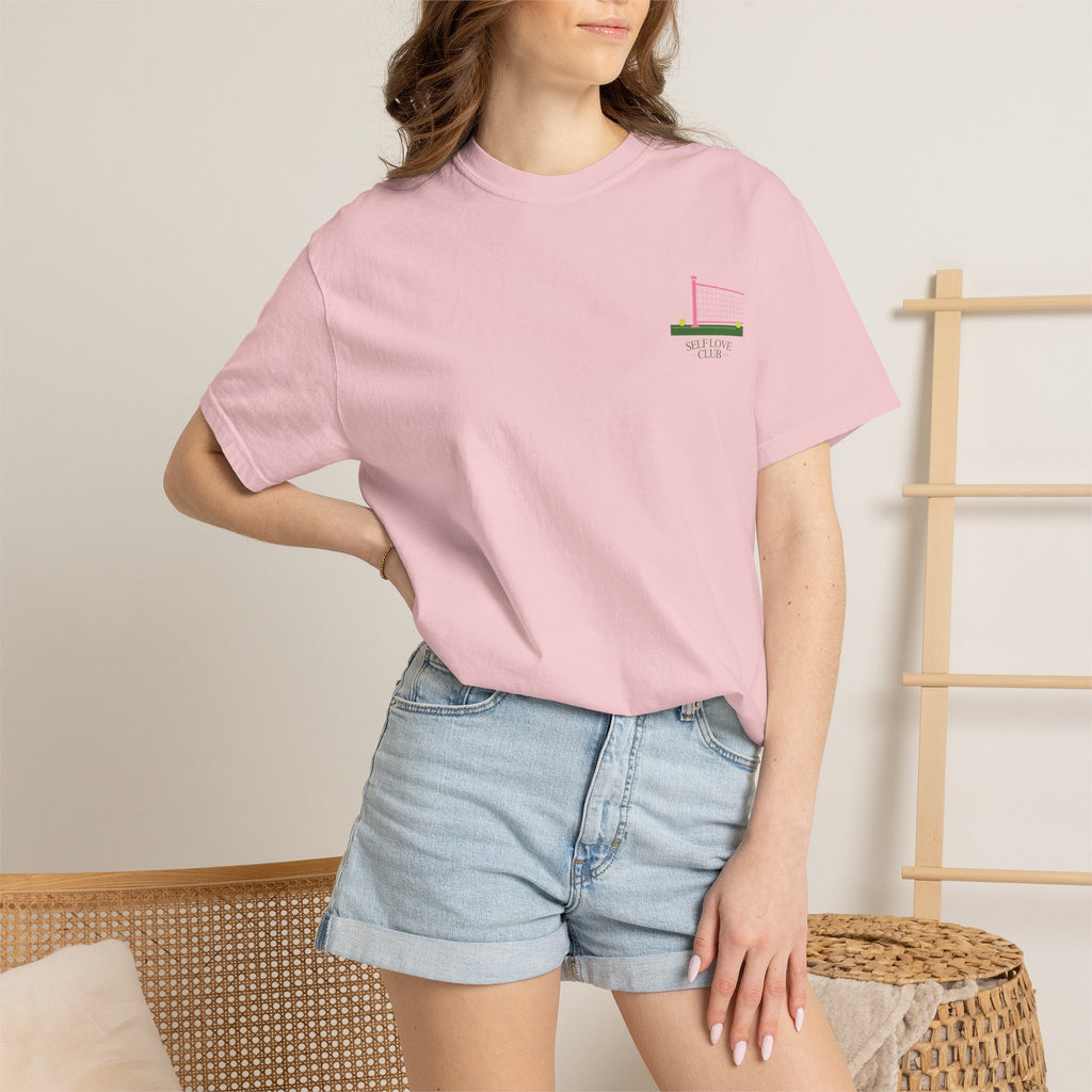 T-Shirt — "Rescheduled My Day Around Tennis" Graphic Tee