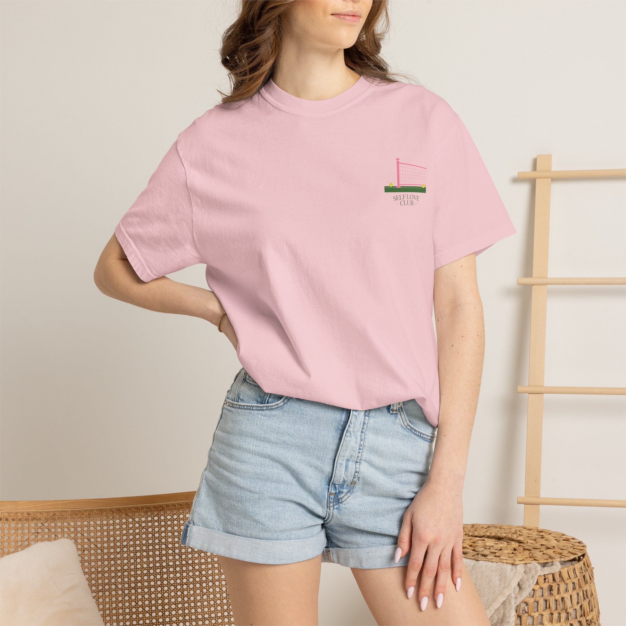 T-Shirt — "Rescheduled My Day Around Tennis" Graphic Tee