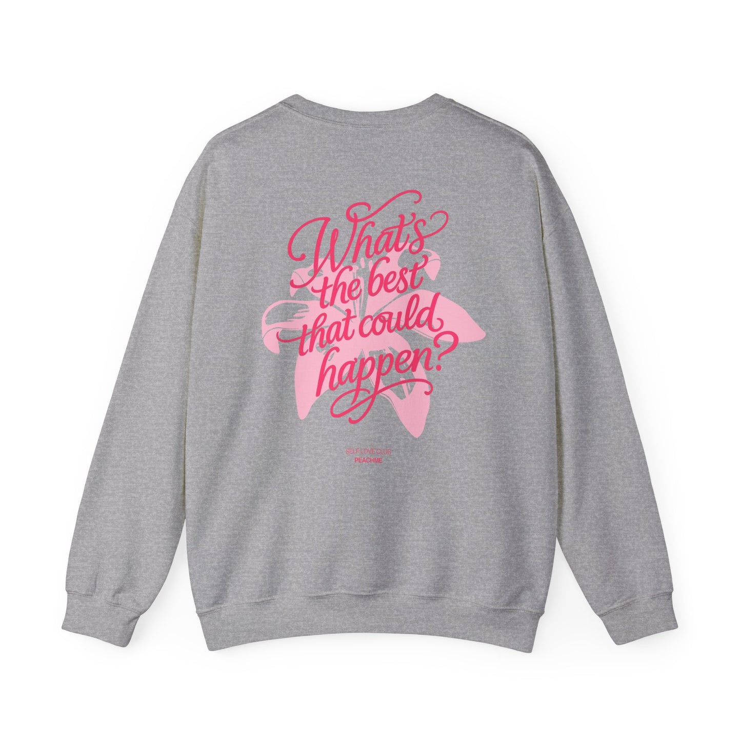 Bloom with Hope Crewneck - Self Love Club Sweatshirt