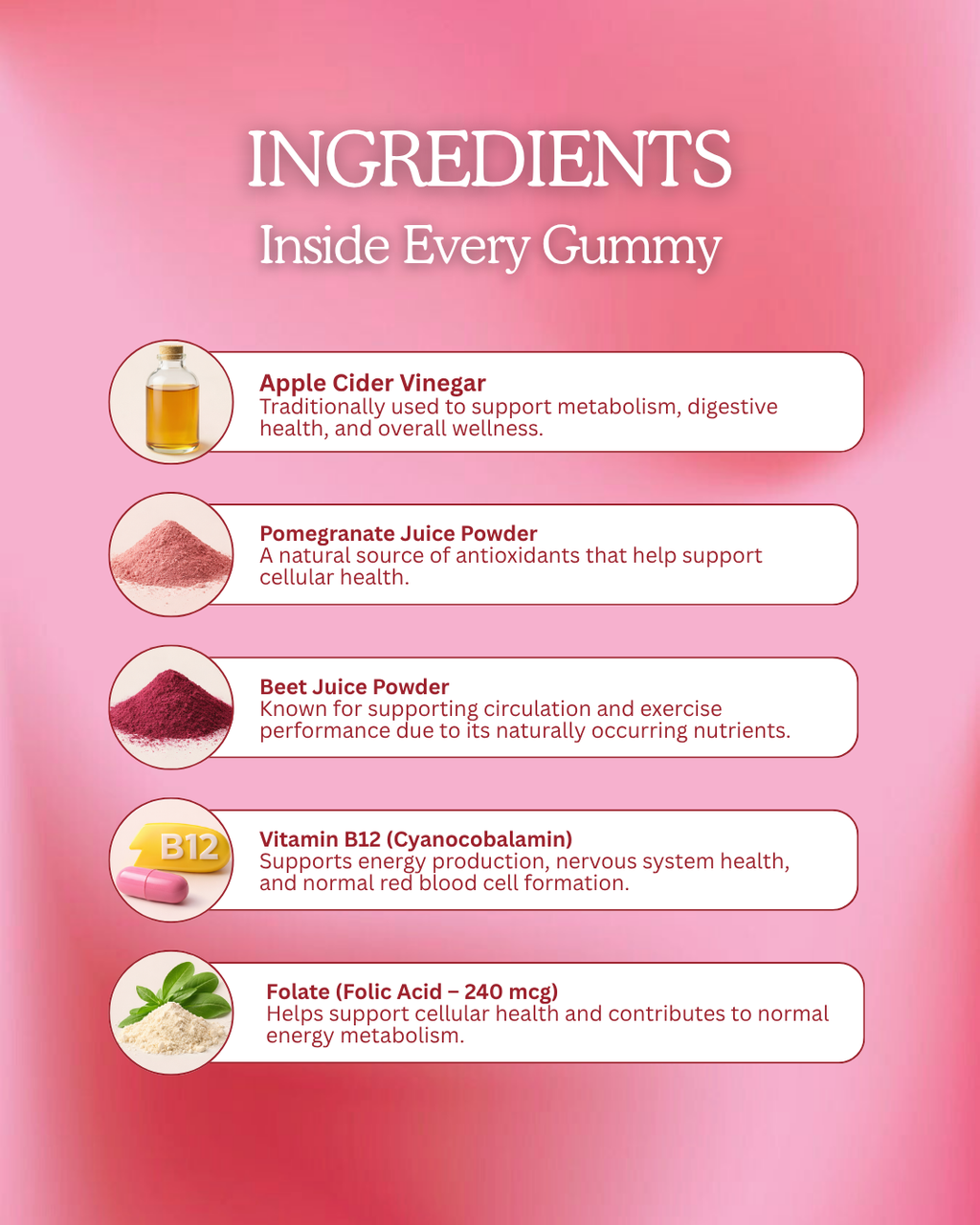 Ease Me by PeachMe | Daily Digestive & Wellness Support Gummies