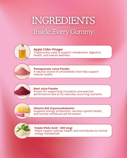 Ease Me Apple Cider Vinegar Gummies