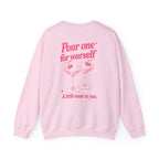 A Toast to You Crewneck - Self Love Club Sweatshirt