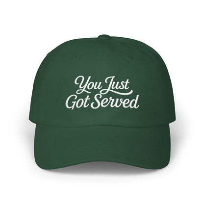 Classic Dad Cap — Embroidered "Your Next Adventure" White Baseball Hat