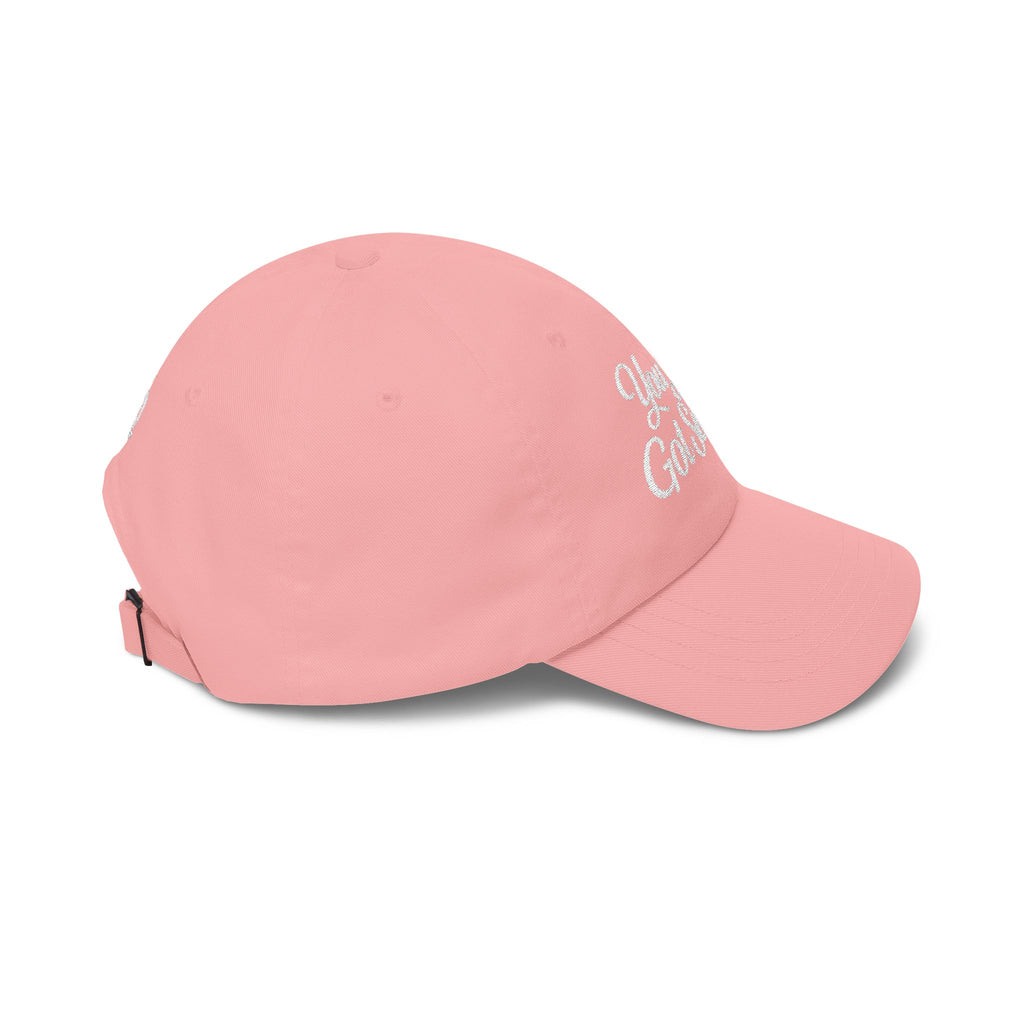 Classic Dad Cap — Embroidered "Your Next Adventure" White Baseball Hat