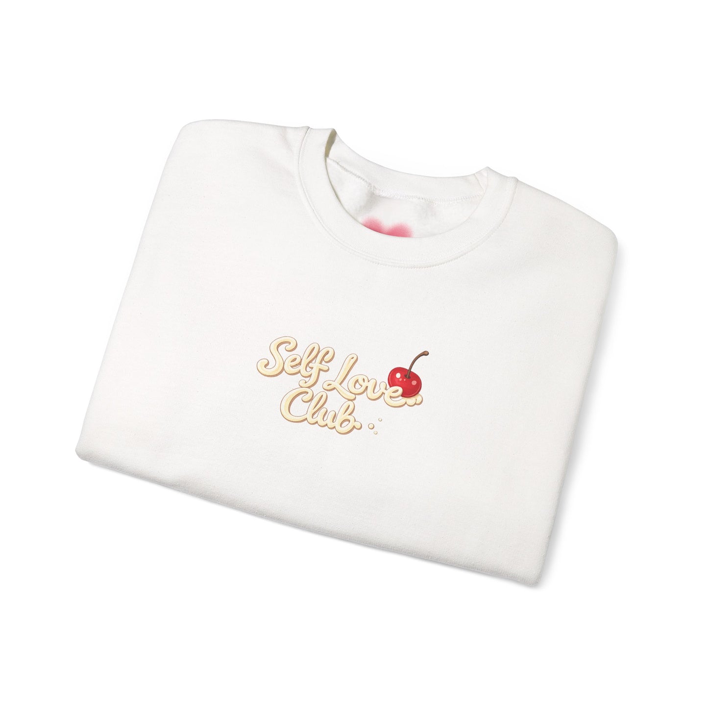 Made of Love, Made to be Loved Crewneck - Self Love Club Sweatshirt