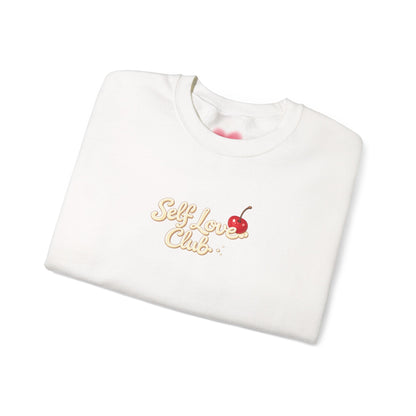 Made of Love, Made to be Loved Crewneck - Self Love Club Sweatshirt