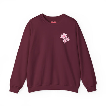 Bloom with Hope Crewneck - Self Love Club Sweatshirt