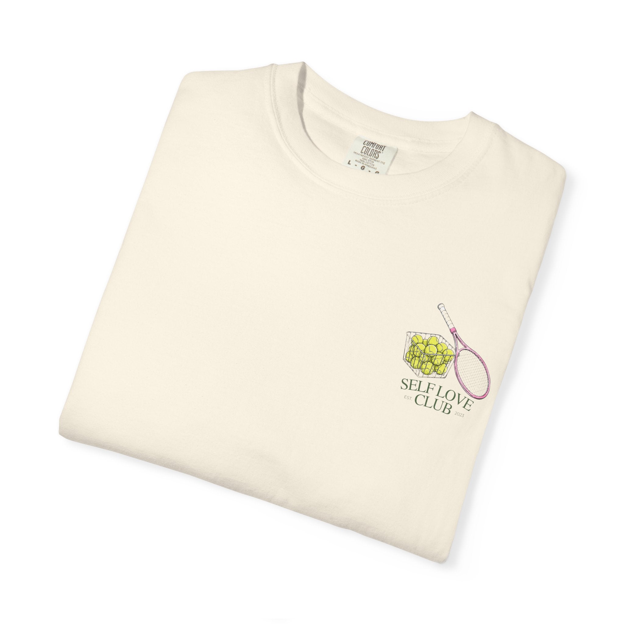 T-Shirt — "Out of Office, Probably at the Tennis Court" Graphic Tee