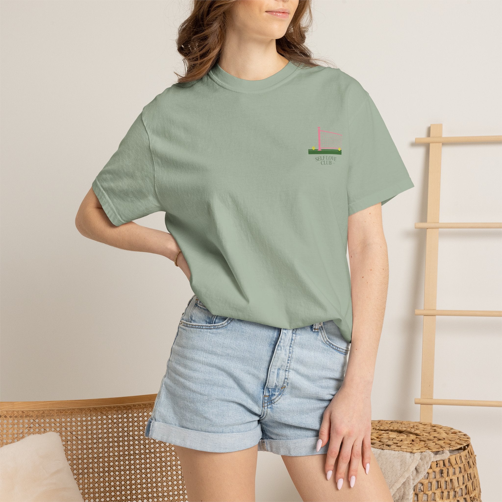 T-Shirt — "Rescheduled My Day Around Tennis" Graphic Tee