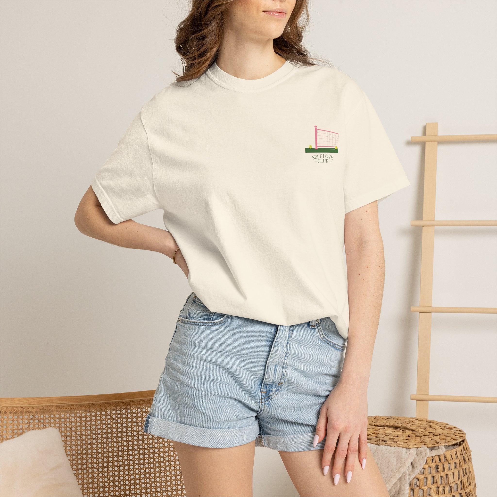 T-Shirt — "Rescheduled My Day Around Tennis" Graphic Tee