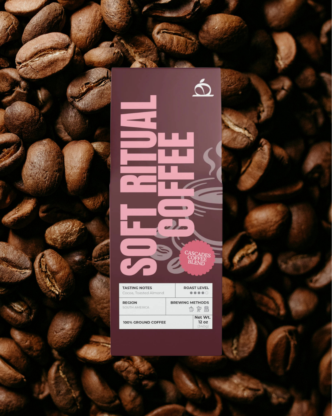 Cascades Coffee Blend (Medium-Dark Roast)