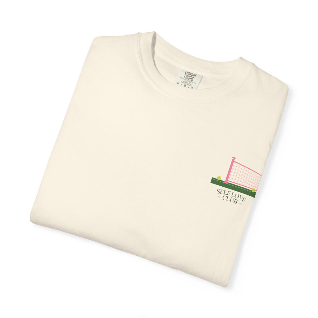 T-Shirt — "Rescheduled My Day Around Tennis" Graphic Tee