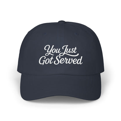 Classic Dad Cap — Embroidered "Your Next Adventure" White Baseball Hat