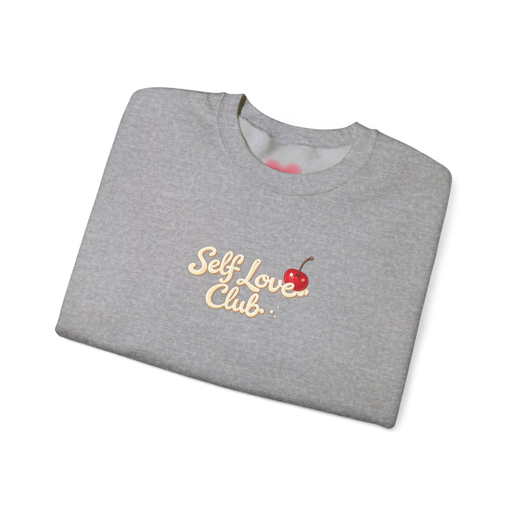 Made of Love, Made to be Loved Crewneck - Self Love Club Sweatshirt