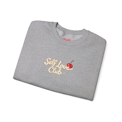 Made of Love, Made to be Loved Crewneck - Self Love Club Sweatshirt