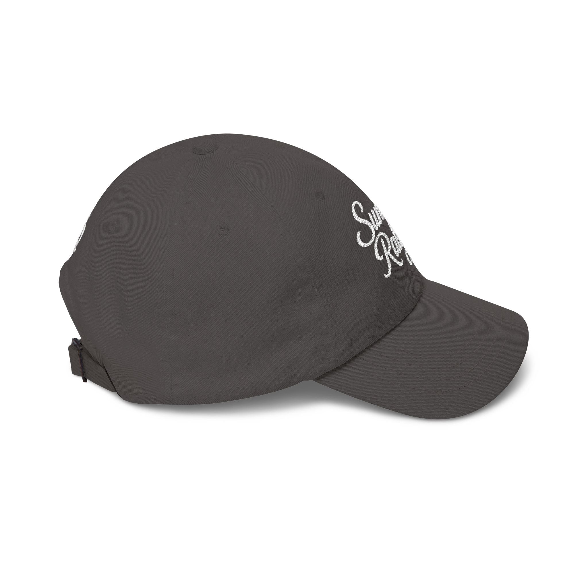 Copy of Classic Dad Cap — Minimal Embroidered White Baseball Hat