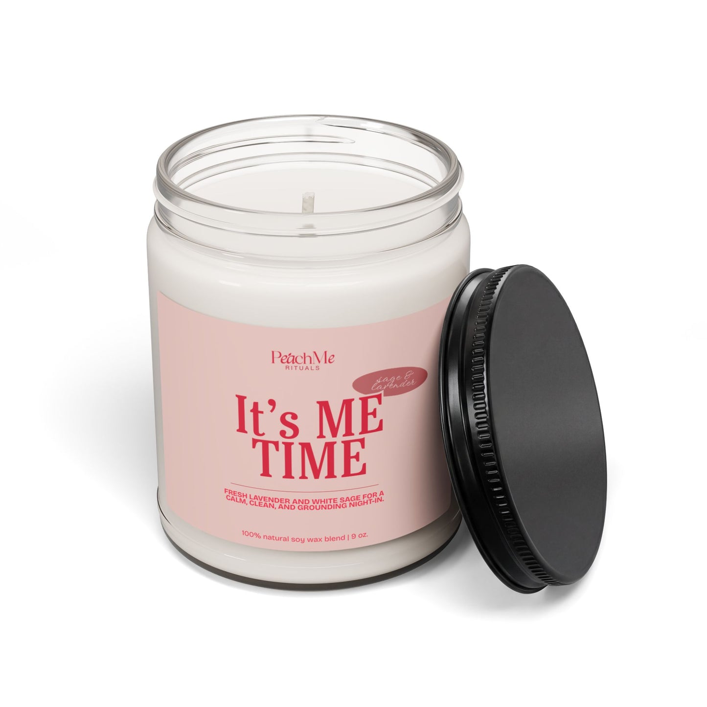 Scented Soy Candle — "Treat Yourself" 9oz | Relaxing Aromatherapy Gift