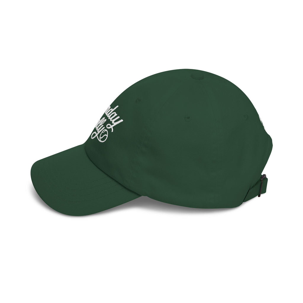 Copy of Classic Dad Cap — Minimal Embroidered White Baseball Hat